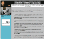 Desktop Screenshot of martin.lipinsky.cz